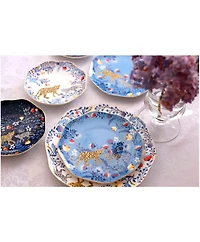 Jessie Zhao New York Amazon Rainforest Bone China Side Plate