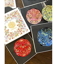 Jessie Zhao New York Leopards Forest Bone China Salad Plates, Set of Four
