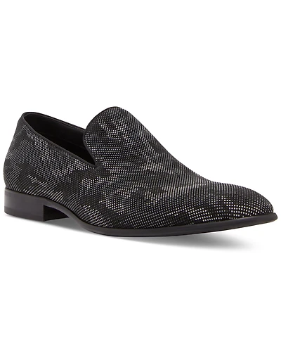 Steve Madden Men's June Camo-Print Smoking Slippers