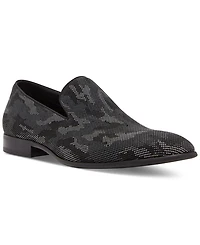 Steve Madden Men's June Camo-Print Smoking Slippers