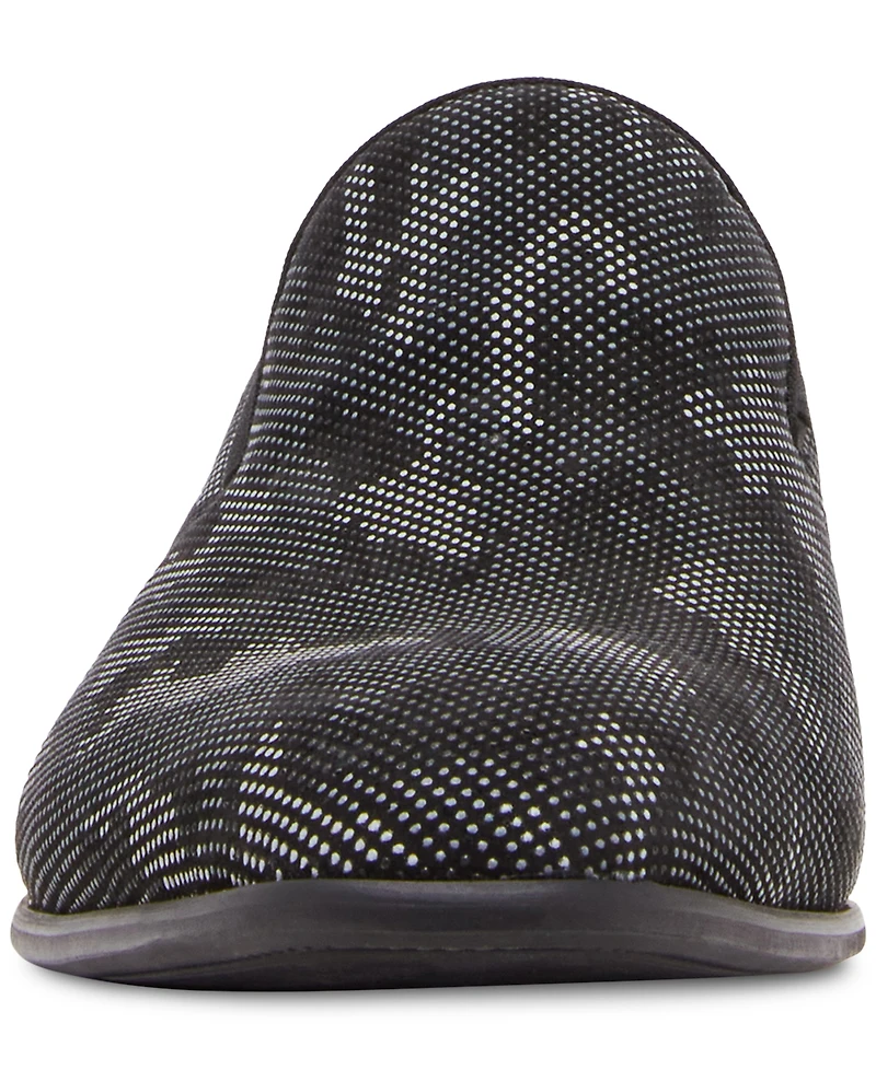 Steve Madden Men's June Camo-Print Smoking Slippers