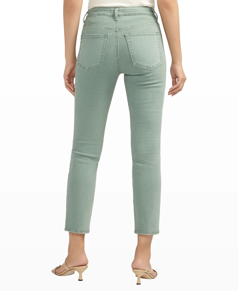Silver Jeans Co. Women's Isbister High Rise Straight Leg Jeans