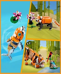Lego Creator 31129 3-in-1 Majestic Tiger Toy Building Set
