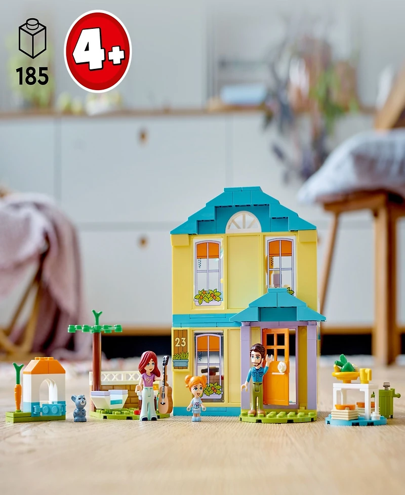 Lego Friends Paisley's House 41724 Toy Building Set with Paisley, Ella and Jonathan Figures