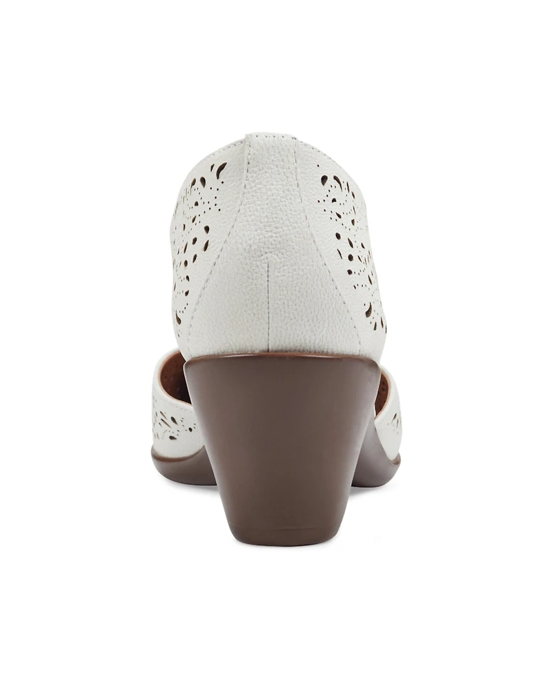 Easy Spirit Women's Cindie Two-Piece Mary Jane Pumps