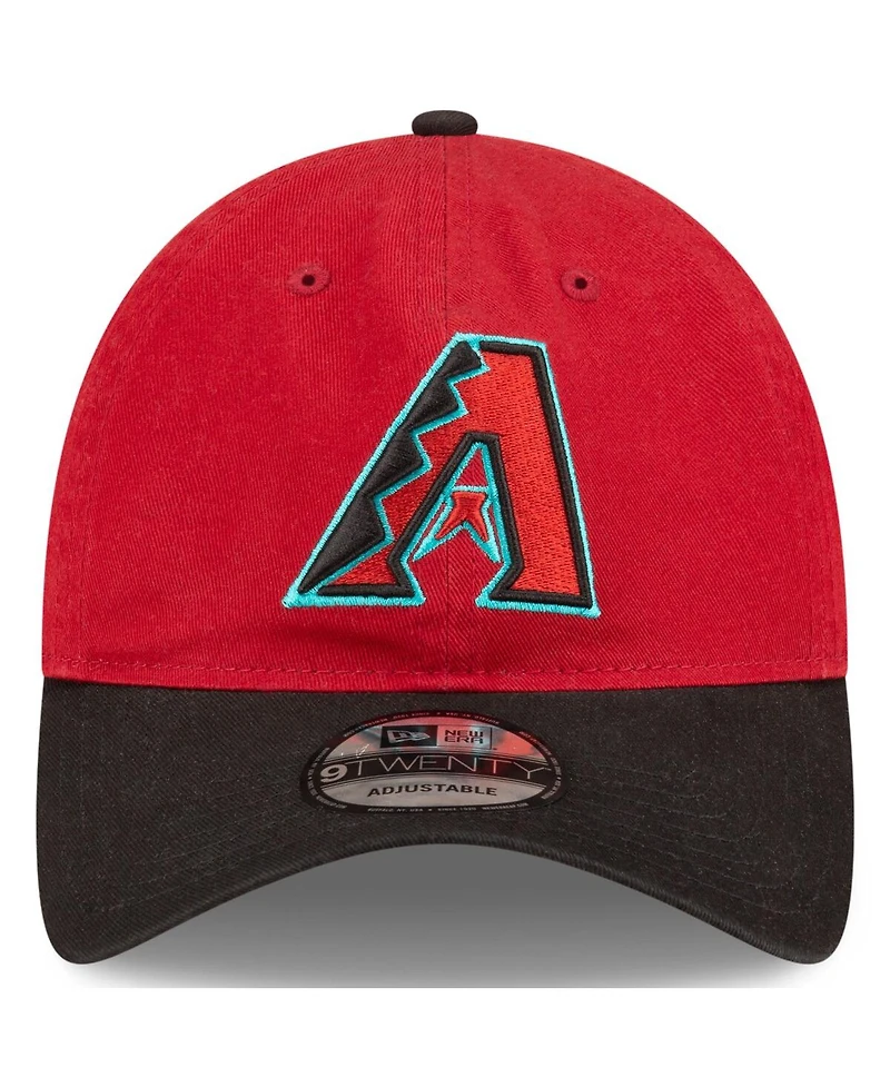 Men's New Era Red, Black Arizona Diamondbacks Replica Core Classic 9TWENTY Adjustable Hat
