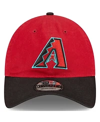 Men's New Era Red, Black Arizona Diamondbacks Replica Core Classic 9TWENTY Adjustable Hat