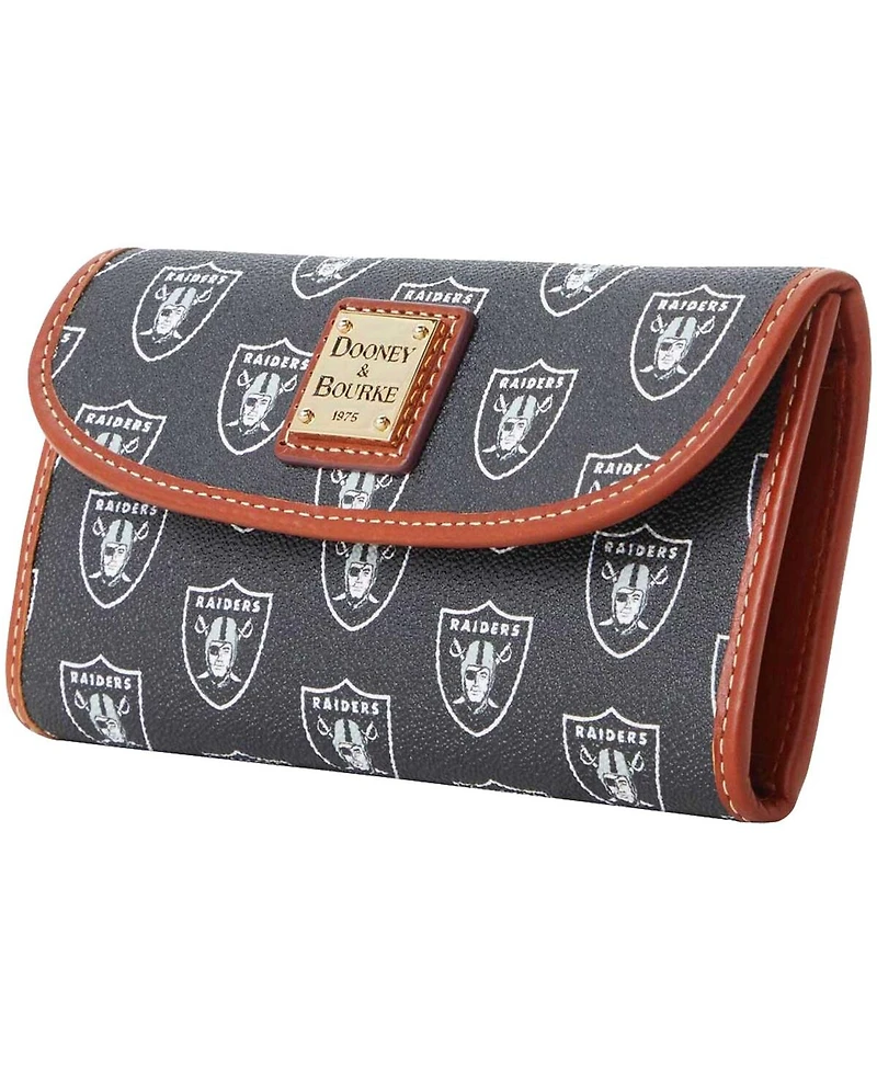 Women's Dooney & Bourke Las Vegas Raiders Continental Wallet