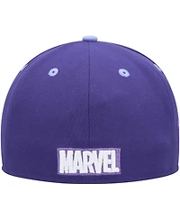Men's Marvel Purple Black Panther Fitted Hat