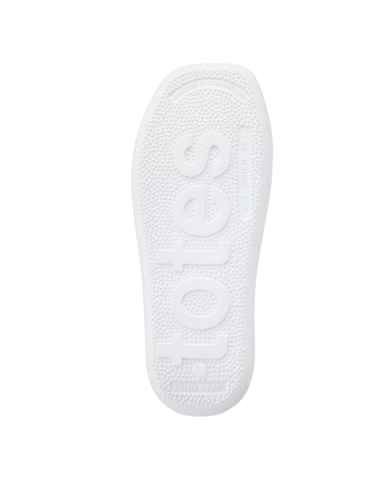 Totes Women's Molded Puffy Slide with Everywear