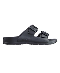 Totes Women's Double Buckle Adjustable Slide with Everywear