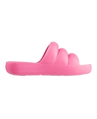 Totes Women's Molded Puffy Slide with Everywear