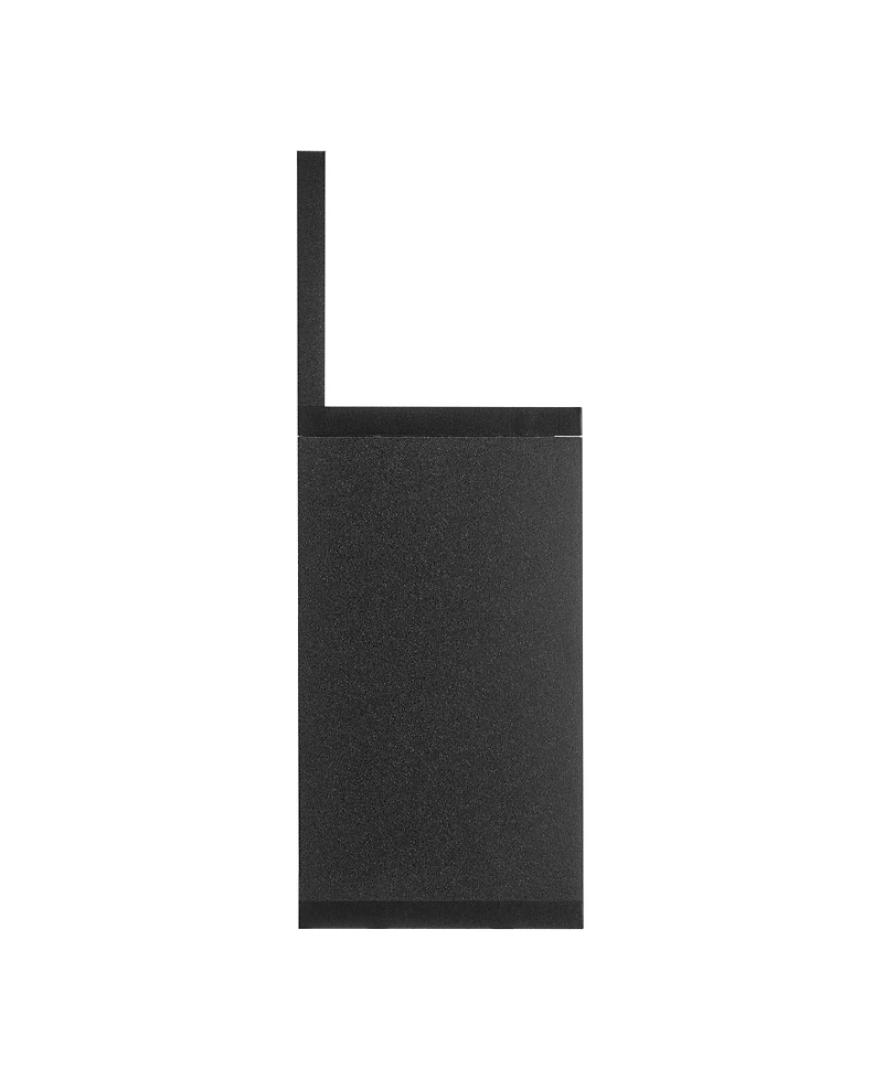 Danya B Modern 3 Cube Floating Wall Shelf with Display Ledge, Easy to Hang Wall Mounted Triple Cubby Shelf