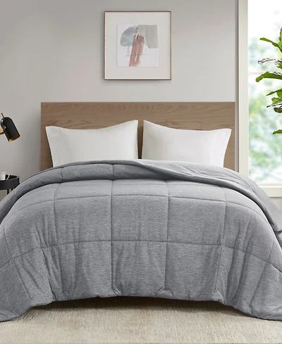 Intelligent Design Comfort Cool Jersey Knit Oversized Down Alternative Comforter, King/California King