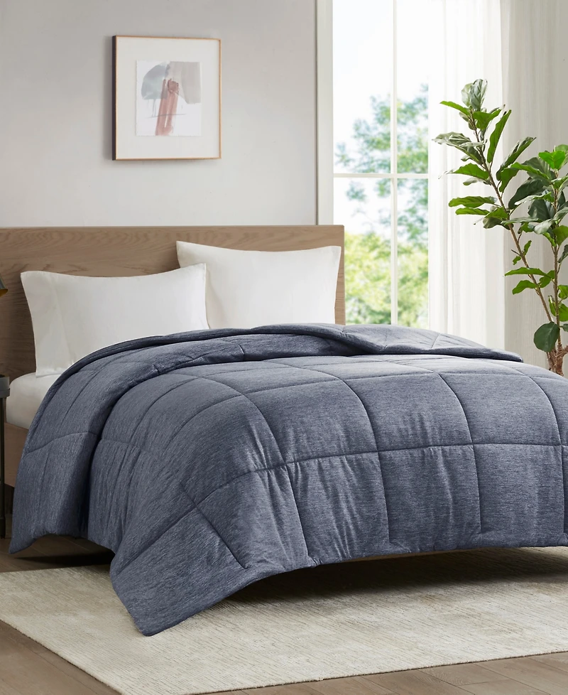 Intelligent Design Comfort Cool Jersey Knit Oversized Down Alternative Comforter