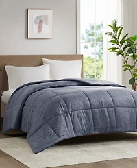 Intelligent Design Comfort Cool Jersey Knit Oversized Down Alternative Comforter