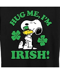 Hybrid Apparel Trendy Plus Peanuts Snoopy St. Patrick's Day Graphic T-shirt
