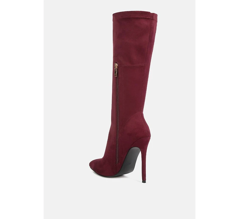 Playdate High Heeled Calf Boots