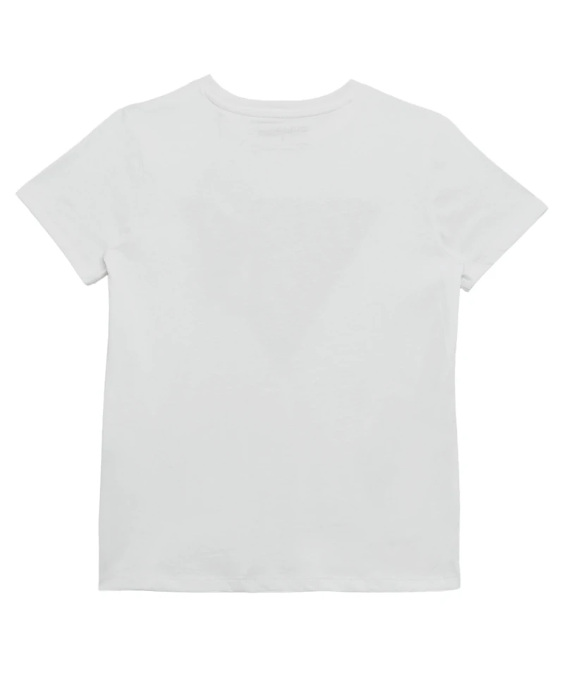 Guess Big Boys Short Sleeve Iridescent Logo T-shirt