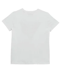 Guess Big Boys Short Sleeve Iridescent Logo T-shirt