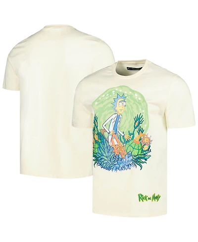 Men's Freeze Max Cream Rick and Morty Graphic T-shirt