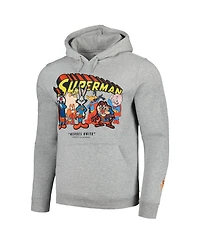 Men's Freeze Max Heather Gray Looney Tunes Pullover Hoodie
