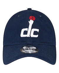Men's New Era Navy Washington Wizards Team 2.0 9TWENTY Adjustable Hat