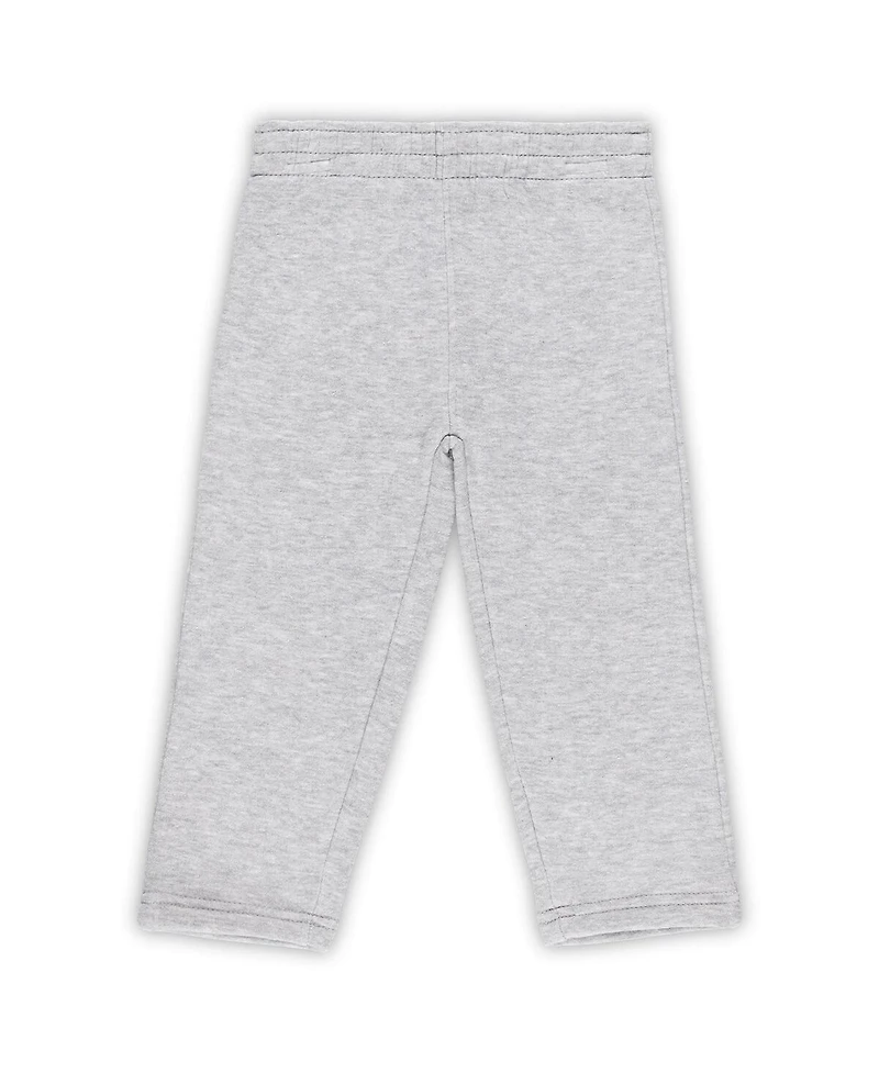 Baby Boys and Girls Black, Heather Gray Chicago White Sox Play by Pullover Hoodie Pants Set