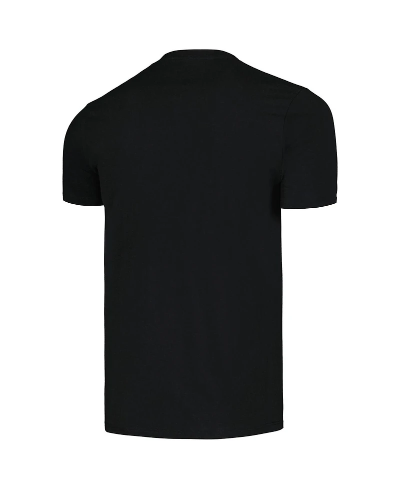 Men's Black Rob Zombie Face T-shirt