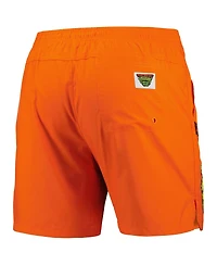 Men's Freeze Max Orange Teenage Mutant Ninja Turtles Mikey Defender Woven Shorts