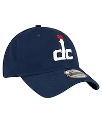 Men's New Era Navy Washington Wizards Team 2.0 9TWENTY Adjustable Hat