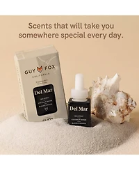 Pura Guy Fox Home Scent Refill - Del Mar - Smart Home Air Diffuser Fragrance - Up to 120-Hours of Premium Fragrance per Refill