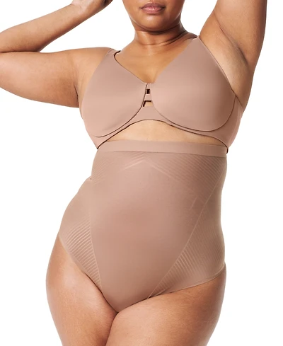Spanx Women's Thinstincts High-Waisted Shaping Thong Underwear 10401R