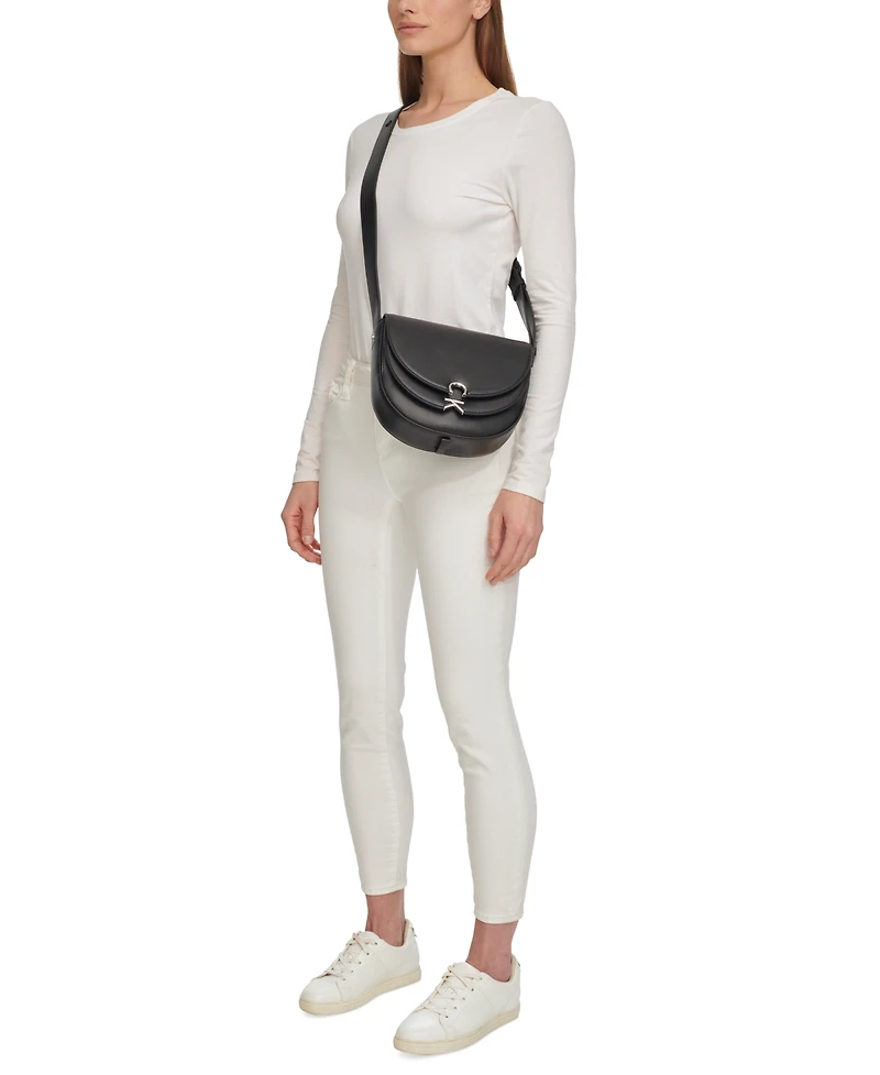 Calvin Klein Crisell Convertible Saddle Crossbody