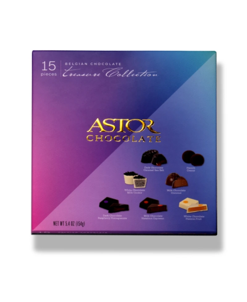 Astor Chocolate Assorted Chocolate Truffles, 15 Pieces
