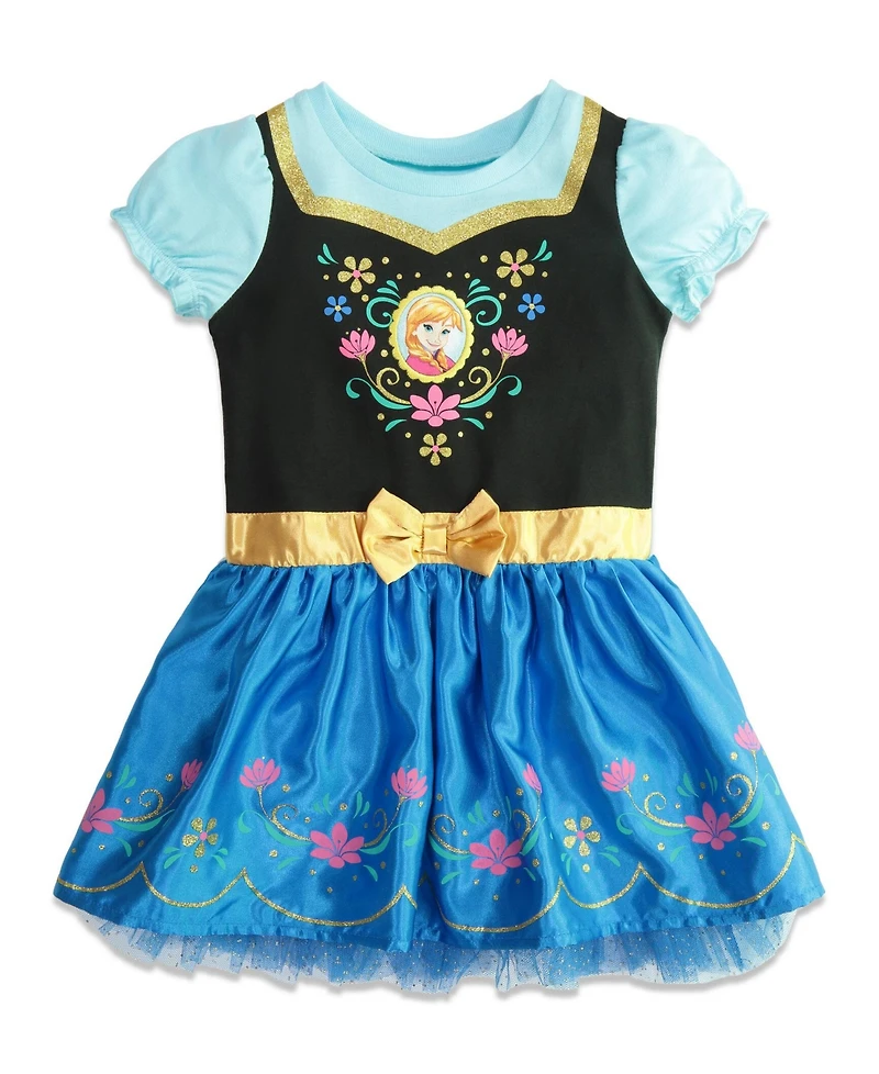 Frozen Toddler Girls Disney Princess Anna Fur Dress