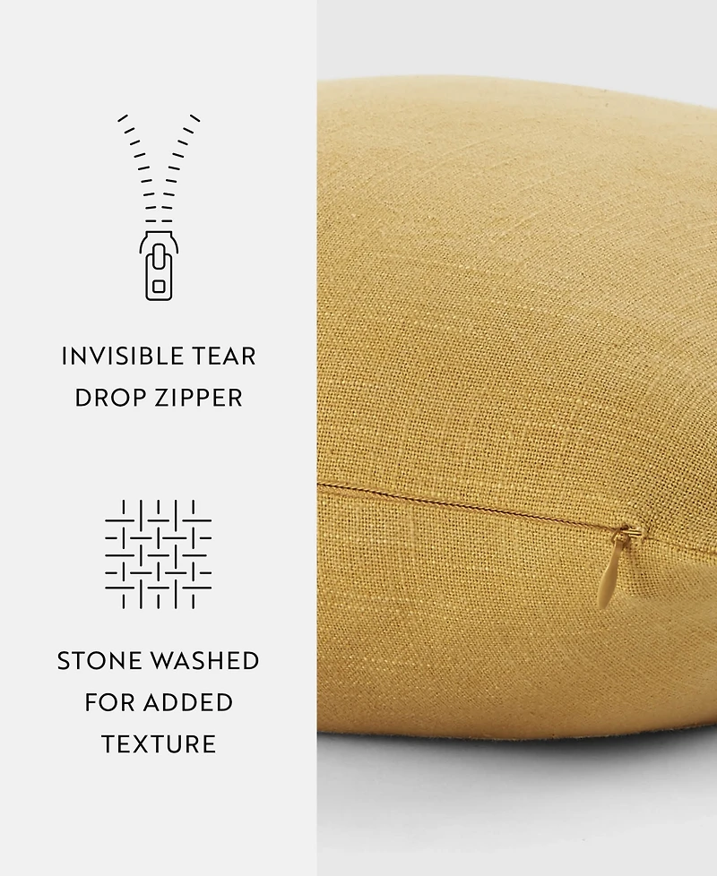 ienjoy Home Washed and Distressed Decorative Pillow, 20" x