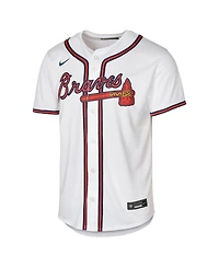 Big Boys Nike Matt Olson White Atlanta Braves Home Limited Player Jersey