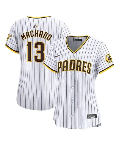 Women's Nike Manny Machado White San Diego Padres Home Limited Player Jersey