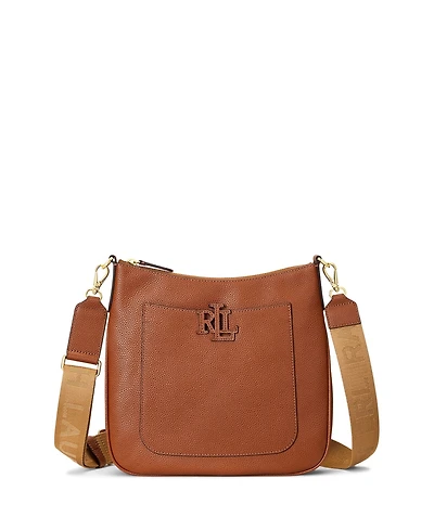 Lauren Ralph Lauren Cameryn Pebbled Leather Small Crossbody