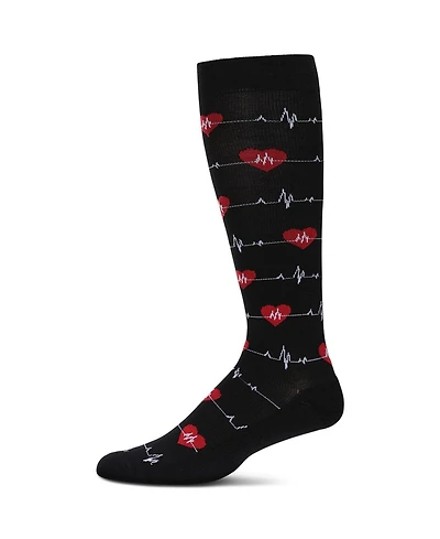 MeMoi Men's Medical 8-15 mmHg Graduated Compression Socks