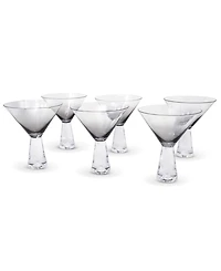 Vivience Ombre Martini Cups, Set of 6
