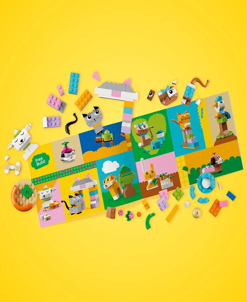 Lego Classic Creative Pets Buildable Animal Toy 11034, 450 Pieces