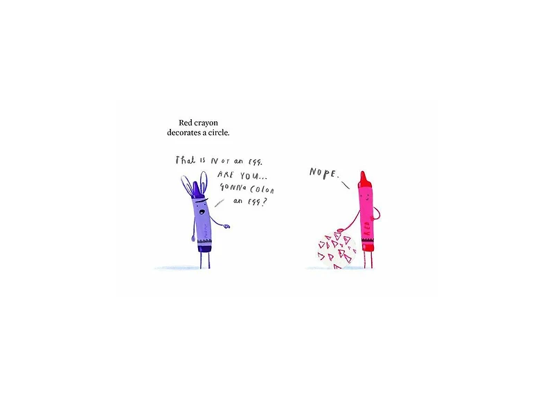 Happy Easter from the Crayons by Drew Daywalt