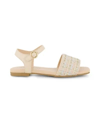Marc Fisher Little and Big Girls Hazel Woven Open Toe Sandals