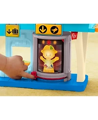 Little People Everyday Adventures Airport Toddler Playset, Airplane and 3 Play Pieces