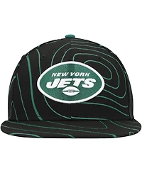 Men's New Era Black York Jets Geo 59FIFTY Fitted Hat