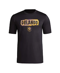 Men's adidas Black Orlando City Sc Local Pop Aeroready T-shirt