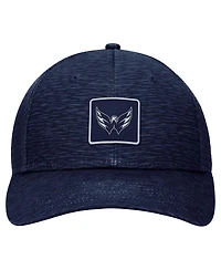 Women's Fanatics Navy Washington Capitals Authentic Pro Road Trucker Adjustable Hat