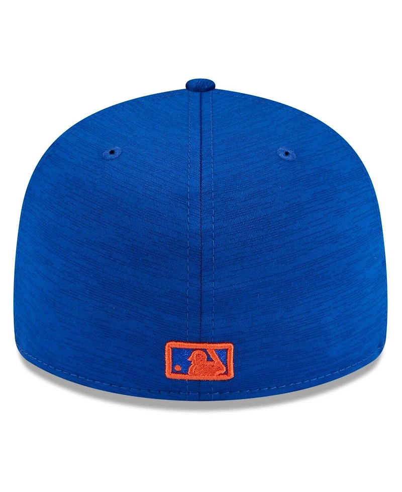 Men's New Era Royal New York Mets Clubhouse Low Profile 59FIFTY Fitted Hat